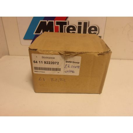 [GYÁRI ÚJ] BMW ELŐTÉT ELLENÁLLÁS F20/F30  9222072