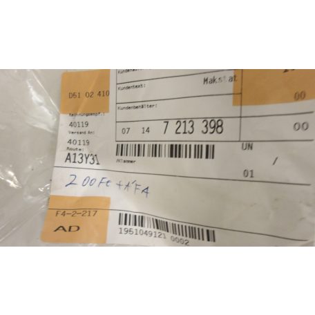 [GYÁRI ÚJ] BMW AJTÓ PATENT 7213398