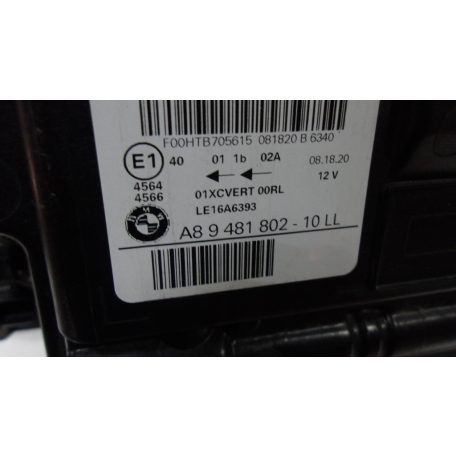 [GYÁRI BONTOTT] BMW G07 X7 LASER JOBB ELSŐ FÉNYSZÓRÓ 9481802