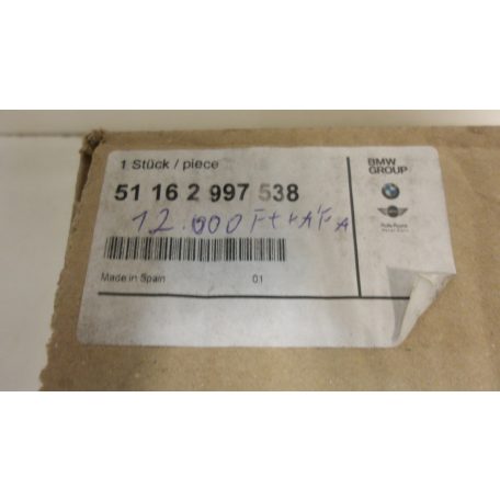 (GYÁRI ÚJ) BMW X1 E884 /X3 E83LCI BAL OLDALI TÜKÖR BURKOLAT 2997538