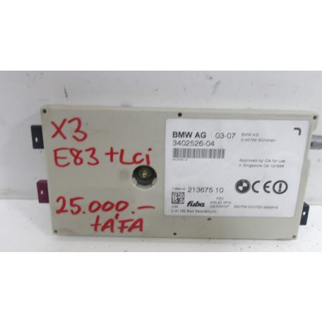  [GYÁRI BONTOTT] BMW E83 X3 LCI ANTENNA ERŐSÍTŐ 3402526