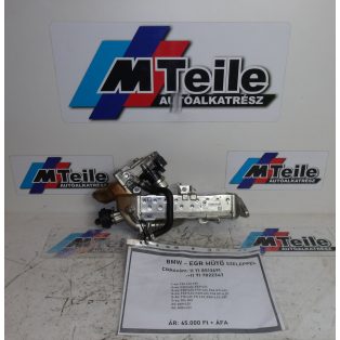   [GYÁRI BONTOTT] BMW - EGR HŰTŐ SZELEPPEL - 1-ES; 2-ES; 3-AS; 4-ES; 5-ÖS; 7-ES; X3; X4 - 11 71 7822347