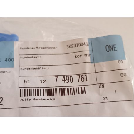 (GYÁRU ÚJ) BMW Patent 1-es sorozat F40 / F70 / 2-es sorozat F44