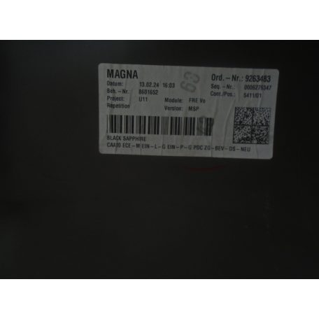 [GYÁRI BONTOTT] BMW  ELSŐ LÖKHÁRÍTÓ "M" | X-1 | U-11 | 8601652