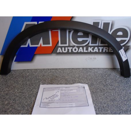 BMW F25/ F26 Bal hátsó sárvédőív /Gyári új/