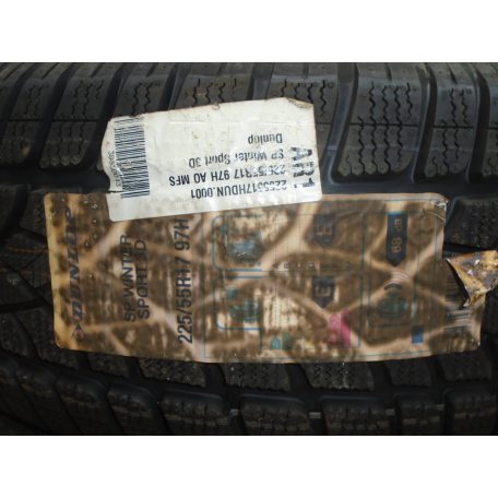  ÁR/DB! [GYÁRI ÚJ] TÉLI GUMI - 225 / 55 R17 - 97H - DUNLOP - SP WINTER SPORT 3D - DOT: 3112; 