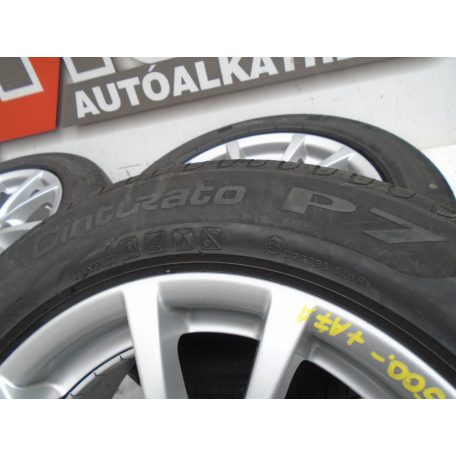 [GYÁRI HASZNÁLT] BMW alufelni gumival - 3-as / F30+LCI, F31+LCI, 4-es/ F36 Grancoupé +LCI 7JX16 ET:31 V-Speiche 390  Pirelli Cinturato P7 /205/60R16 92W, Dot: 3215, / , RSC