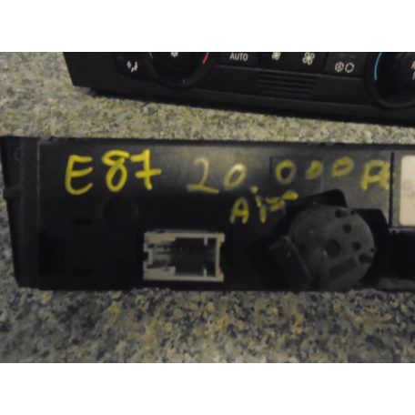 ÁR / DB [GYÁRI BONTOTT] BMW - KLÍMAVEZÉRLŐ PANEL | E87, E90 / 1-ES, 3-AS| 6958536, 9110610