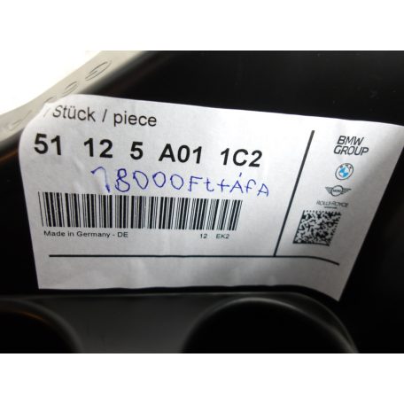 [GYÁRI ÚJ] BMW HÁTSÓ LÖHÁRÍTÓ JOBB BELSŐ ELEM (M-ES) | 5-ÖS G60 / M5 G90; G99 | 51 12 5A011C2