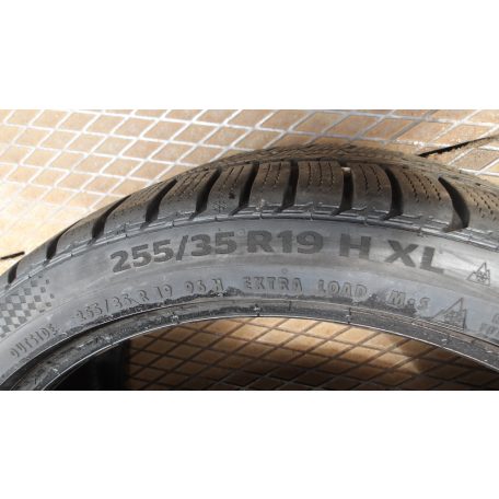  ÁR/DB[GYÁRI HASZNÁLT] CONTINENTAL WINTERCOONTACT 225/40R19/255/35R19 TÉLI GUMI DOT3022