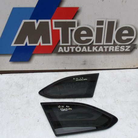 [GYÁRI BONTOTT] BMW JOBB ÉS BAL HÁTSÓ KÜLSŐ ABLAK | 5-ÖS G31+LCI | 51 37 7387467 / 51 37 7387468