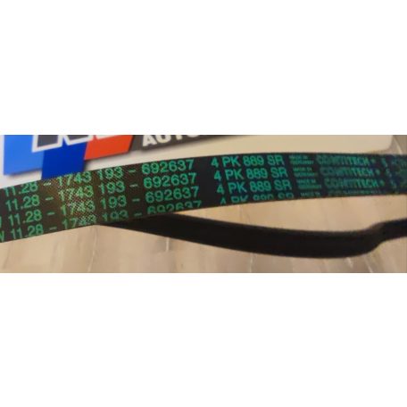 (GYÁRI ÚJ) BMW Hosszbordás szíj 3-as sorozat / 5-ös sorozat / Z3 E36