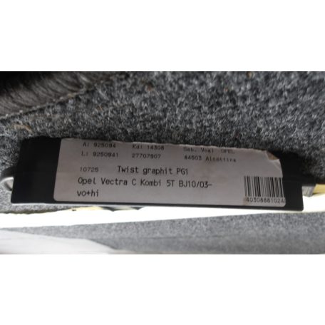 [GYÁRI ÚJ] OPEL VECTRA C KOMBI SZŐNYEG SZETT 