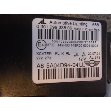 [GYÁRI BONTOTT] MINI - LED FÉNYSZÓRÓ / JOBB OLDALI /  F60 LCI, 