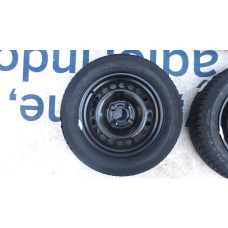 ÁR/DB[GYÁRI ÚJ] OPEL TÉLI SZETT CORSA E /KARL 5X14 ET38 4X100 LEMEZFELNI 165/65R14