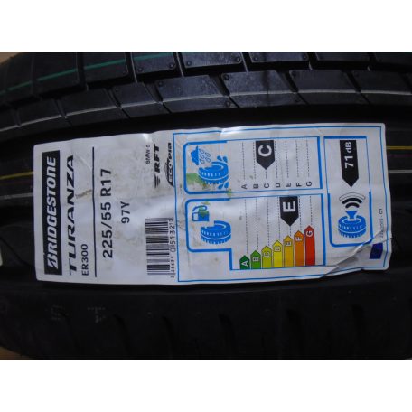 1DB [GYÁRI ÚJ] 225/55R17 - 97Y - BRIDGESTONE - TURANZA - DOT: 4616 - NYÁRI GUMI