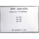 [GYÁRI BONTOTT] BMW - EGR HŰTŐ - X3 (F25); X4 (F26); X5 (F15) - 11 71 8518202