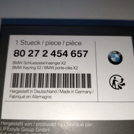 (ÚJ EREDETI ) BMW Kulcstartó X2