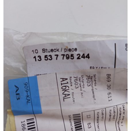 (GYÁRI ÚJ) BMW Tömlő bilincs ÁR/DB 