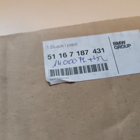 (GYÁRI ÚJ) BMW Visszapillnató tükör borítás bal 5 E60 LCI / E61 LCI / F07 GT / F10 / F11 / F18 / 6 E63 LCI  / E64 LCI / F06 / F12 / F13 / 7 F01 / F02/  F04 