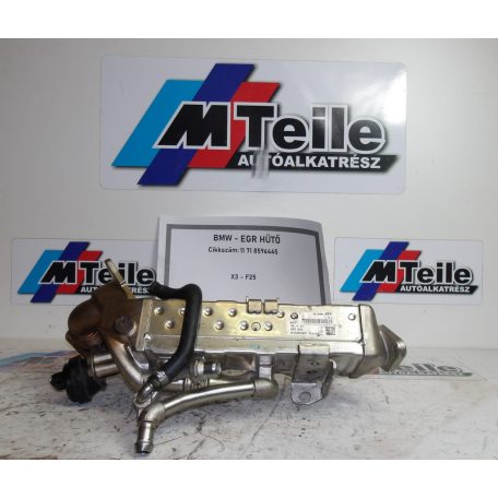 [GYÁRI BONTOTT] BMW - EGR HŰTŐ - X3 - F25 - 11 71 8596445