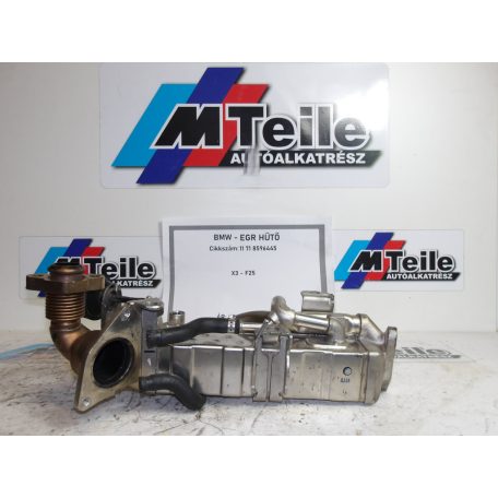 [GYÁRI BONTOTT] BMW - EGR HŰTŐ - X3 - F25 - 11 71 8596445