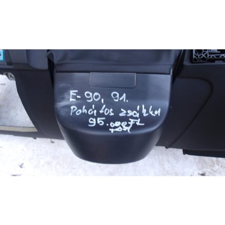 [GYÁRI BONTOTT] BMW E90 FEKETE MŰSZERFAL LÁGZSÁKKAL+POHÁRTARTÓKKAL