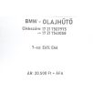   [GYÁRI BONTOTT] BMW - OLAJHŰTŐ HŐCSERÉLŐ - 7-es: E65; E66 - | N73 | 17 21 7541058