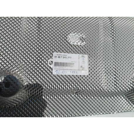 [GYÁRI ÚJ] BMW HÁTSÓ KIPUFOGÓ ALSÓ HŐSZIGETELÉS | 3-AS / 4-ES | 51 48 7241777