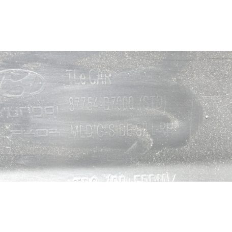  [GYÁRI ÚJSZERŰ] HYUNDAI TUCSON JOBB OLDALI KÜSZÖB 87754-D7000