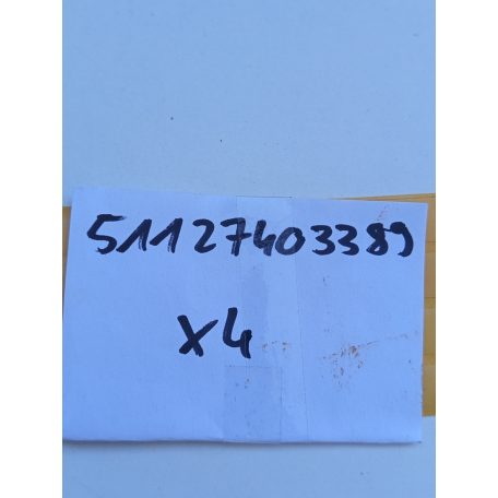 (GYÁRI ÚJ) BMW Karcolásvédő fólia, oldalsó keret, bal ÁR/DB X1 F48+LCI / X1L F49+LCI / Zinoro M13