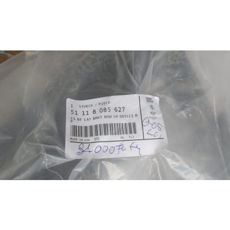 [GYÁRI ÚJ] BMW G05 LCI M HÁTSÓ LÖKHÁRÍTÓ TARTÓ JOBB/BAL 8085627/8