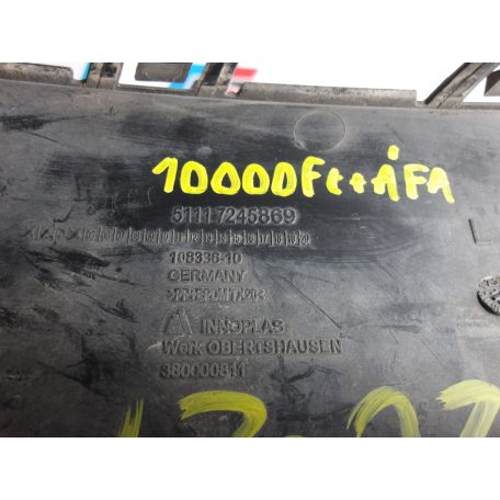 [GYÁRI BONTOTT] BMW BAL ELSŐ ALSÓ LÖKHÁRÍTÓ RÁCS | 1-ES F20 / F21 | 51 11 7245869