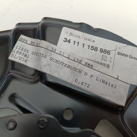 (GYÁRI ÚJ) BMW Porvédő lemez 3-as sorozat E36 / Z3 E36 jobb oldali