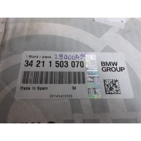 (ÁR/DB)[GYÁRI ÚJ] MINI HÁTSÓ FÉKTÁRCSA | 34 21 1503070