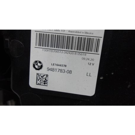 ÁR/DB (GYÁRI BONTOTT) BMW G05; G06 JOBB/BAL  ADAPTIV LED FÉNYSZÓRÓ 9481783/4