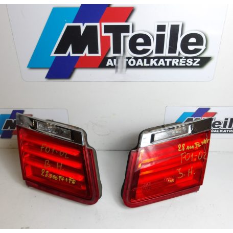 (ÁR/DB)[GYÁRI BONTOTT] BMW JOBB ÉS BAL BELSŐ HÁTSÓ LÁMPA | 7-ES F01; F02; F04 | 63 21 7182205 / 63 21 7182206 