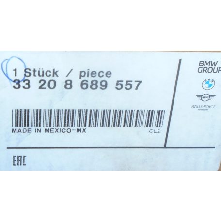 [GYÁRI ÚJSZERŰ] BMW - FÉLTENGELY ; BAL HÁTSÓ - / X3 / G01 - 33208689557