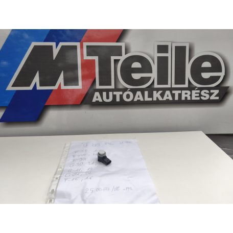 (GYÁRI ÚJ) BMW PDC Szenzor 1-es F52/ 2-es F45+LCI / 2-es F46+LCI / 5-ös F90 M5 / 5-ös G30+LCI / 5-ös G31+LCI / 5-ös G38+LCI / 6-os G32 GT+LCI / 7-es G11 / 7-es G12 / X1 F48+LCI / X2 F39 / X3 G01+LCI / X3 G08+LCI / X4 G02 / X5 F15 / X5 M F85 / X6 F16 