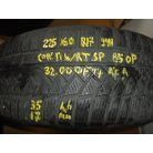 ár/db! [UTÁNGYÁRTOTT HASZNÁLT] DEZENT ALUFELNI SZETT 17"  TÉLI GUMIVAL - 225/60R17 - 99H - CONTINENTAL CONTIWINTERSPORT 850P - DOT: 3517 - 4,6mm - 