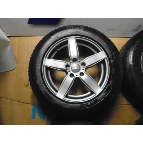 ár/db! [UTÁNGYÁRTOTT HASZNÁLT] DEZENT ALUFELNI SZETT 17"  TÉLI GUMIVAL - 225/60R17 - 99H - CONTINENTAL CONTIWINTERSPORT 850P - DOT: 3517 - 4,6mm - 