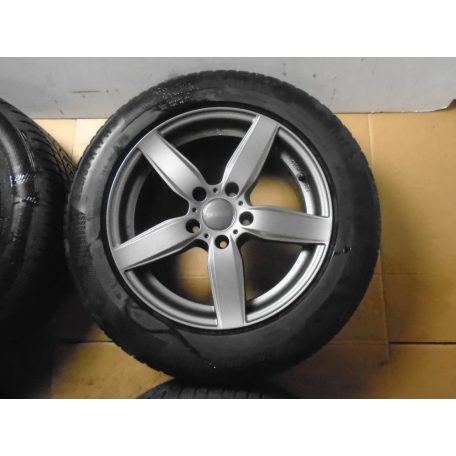 ár/db! [UTÁNGYÁRTOTT HASZNÁLT] DEZENT ALUFELNI SZETT 17"  TÉLI GUMIVAL - 225/60R17 - 99H - CONTINENTAL CONTIWINTERSPORT 850P - DOT: 3517 - 4,6mm - 