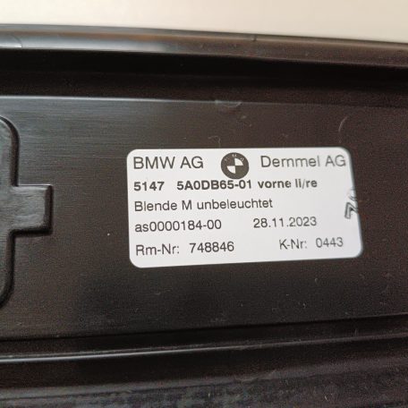 (GYÁRI ÚJ) BMW Burkolat 5-ös G30 LCI / G31 LCI