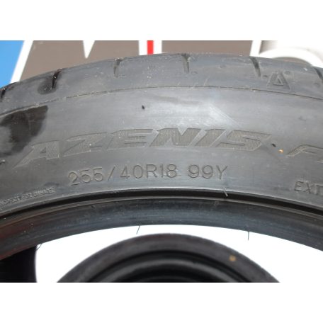 (2db | ÁR/DB)[GYÁRI HASZNÁLT] FALKEN - AZENIS FK520  | 255/40R18 99Y DOT: 0323| 4.5MM