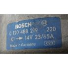 [GYÁRI BONTOTT] BMW - GENERÁTOR - 23-65 A - 14V -  3-AS / E36 ; E30 - 1.8is ; 1.9 - BOSCH CIKKSZÁM: 0 120 488 219 