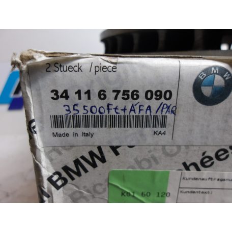 [GYÁRI ÚJ] BMW ELSŐ FÉKTÁRCSA PÁR | 5-ÖS / 7-ES | 34 11 6756090