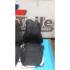 ÁR/OLDAL[GYÁRI BONTOTT] BMW E90 M3 FEKETE BŐR ELSŐ KÉT ÜLÉS PÁRNA ÉS TÁMLA 