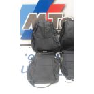 ÁR/OLDAL[GYÁRI BONTOTT] BMW E90 M3 FEKETE BŐR ELSŐ KÉT ÜLÉS PÁRNA ÉS TÁMLA 