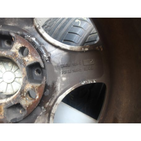 (ÁR/DB)[GYÁRI BONTOTT] BMW NYÁRI FELNI 7JX16 ET46 205/55R16 4.4mm