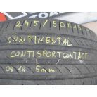 [GYÁRI HASZNÁLT] CONTINENTAL  -  CONTISPORTCONTACT -- 245/50R18 | 0818 / 5mm 